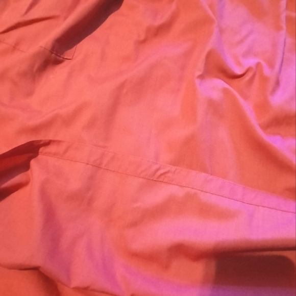 VINTAGE Handmade Fuscia Pink Lounge House Dress Mumu Large 70's, 80's, 90's - Picture 8 of 8